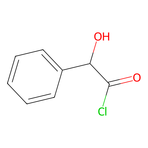 alpha-Hydroxybenzeneacetyl chloride structure