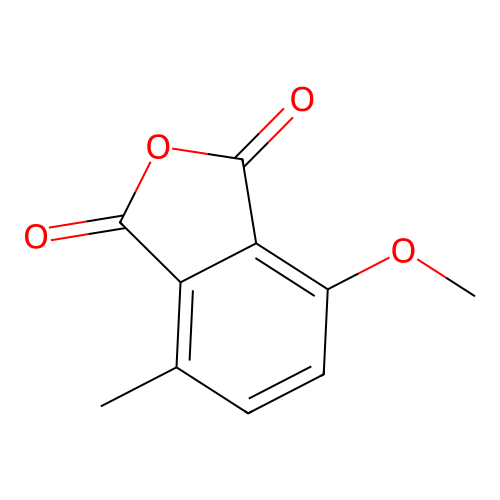3-Methyl-6-methoxyphthalic anhydride structure