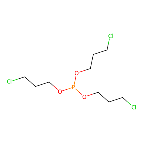 Tris(chloropropyl) phosphite structure