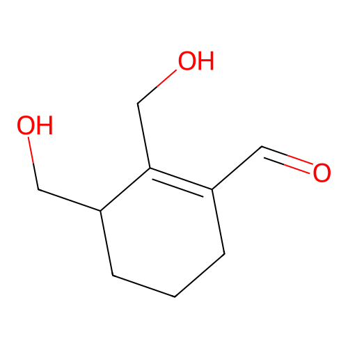 Cyclohexenecarboxaldehyde, bis(hydroxymethyl)- structure