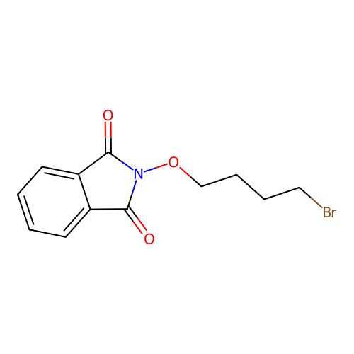 2-(4-Bromobutoxy)-1H-isoindole-1,3(2H)-dione structure