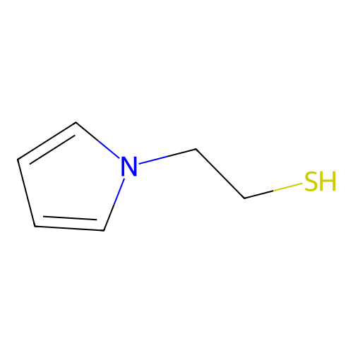 N-(2-mercaptoethyl)pyrrole structure