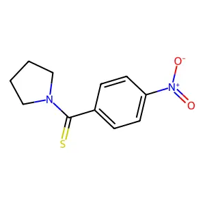 (4-Nitrophenyl)-pyrrolidin-1-ylmethanethione structure