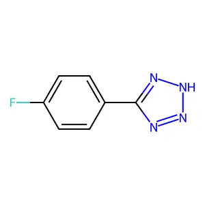 5-(4-Fluorophenyl)-1H-tetrazole structure