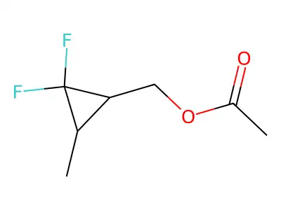 (2,2-Difluorocyclopropyl)methanol structure