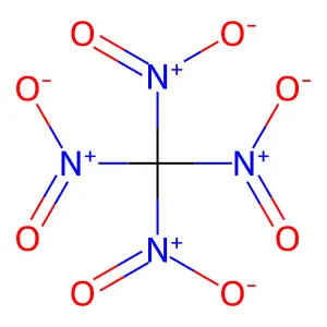 四硝基甲烷 structure