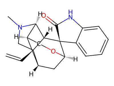 钩吻碱 structure
