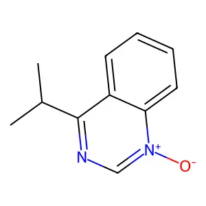 4-异丙基喹唑啉1-氧化物 structure