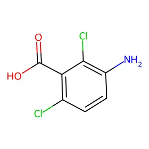 3-Amino-2,6-dichlorobenzoic acid structure