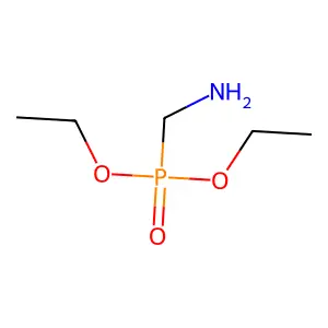Diethyl (aminomethyl)phosphonate structure