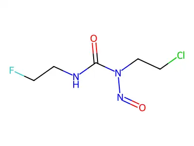 Urea, 1-(2-chloroethyl)-3-(2-fluoroethyl)-1-nitroso- structure