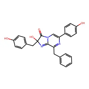 水母发光蛋白 structure