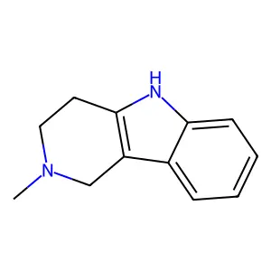 2-methyl-2,3,4,5-tetrahydro-1H-pyrido(4,3-b)indole structure