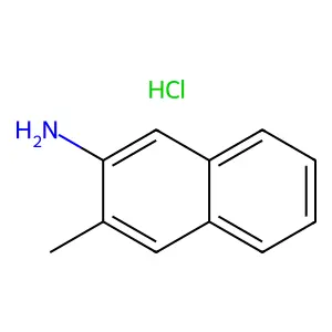 3-甲基-2-萘胺盐酸盐 structure