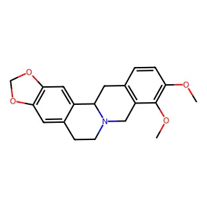 黄根葵碱 structure