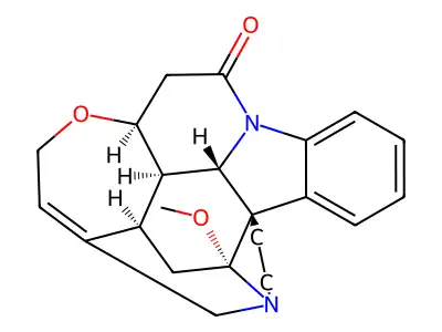 Strychnidin-10-one, 16-methoxy- structure
