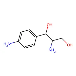 (1S,2S)-2-Amino-1-(4-nitrophenyl)-1,3-propanediol structure