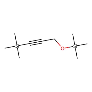 Silane, trimethyl[3-[(trimethylsilyl)oxy]-1-propynyl]- structure