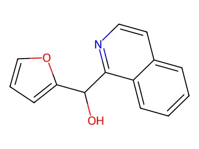 Furan-2-yl(isoquinolin-1-yl)methanol structure