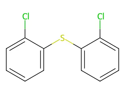 1,1'-Disulfanediylbis(2-chlorobenzene) structure