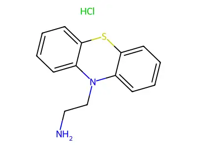 10H-Phenothiazine-10-ethanamine structure