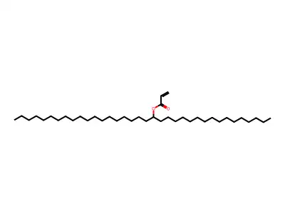 (Hexadecyl)icosyl acrylate structure