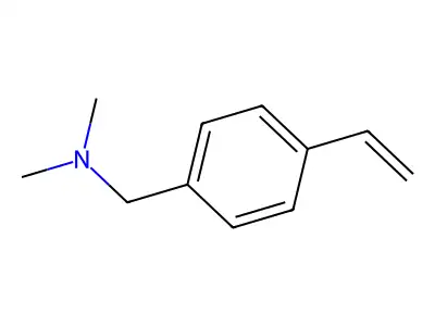 Benzenemethanamine, ar-ethenyl-N,N-dimethyl- structure