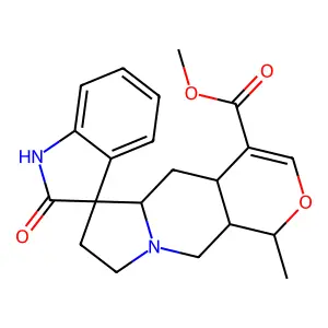 Mitraphylline structure