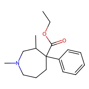 Metethoheptazine structure
