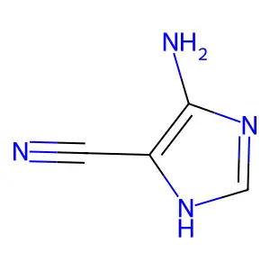 5-氨基-1H-咪唑-4-甲腈 structure