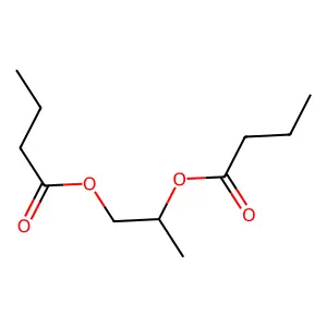 Propylene glycol dibutyrate structure