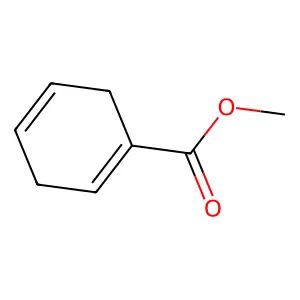 Methyl cyclohexa-1,4-diene-1-carboxylate structure