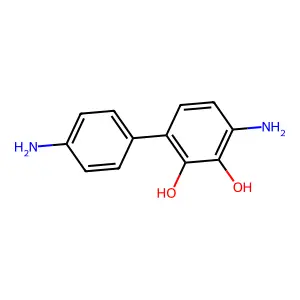 (1,1'-Biphenyl)diol, 4,4'-diamino- structure