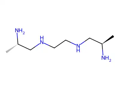 N1,N1'-(乙烷-1,2-二基)二(丙烷-1,2-二胺) structure