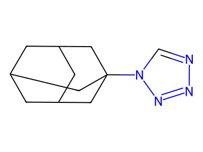 1-Tetrazol-1-yl-adamantane structure