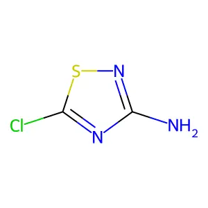 5-氯-1,2,4-噻二唑-3-胺 structure