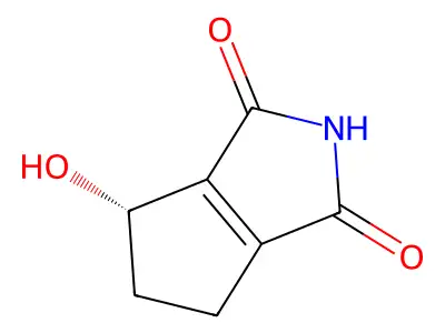 4-hydroxy-5,6-dihydro-4H-cyclopenta[c]pyrrole-1,3-dione structure