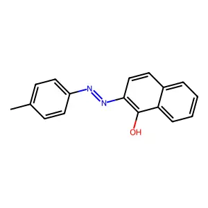 1-Naphthalenol, 2-[(4-methylphenyl)azo]- structure