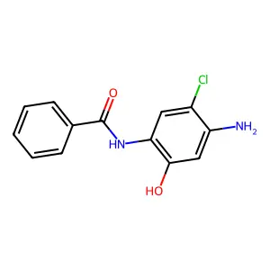 N-(4-氨基-5-氯-2-羟基苯基)苯甲酰胺 structure