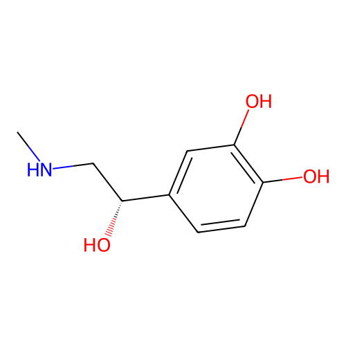 Racepinefrine, (S)- structure
