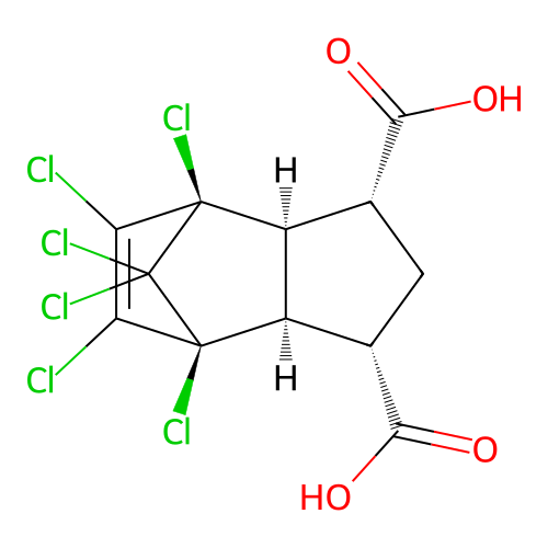C12H8Cl6O4 structure