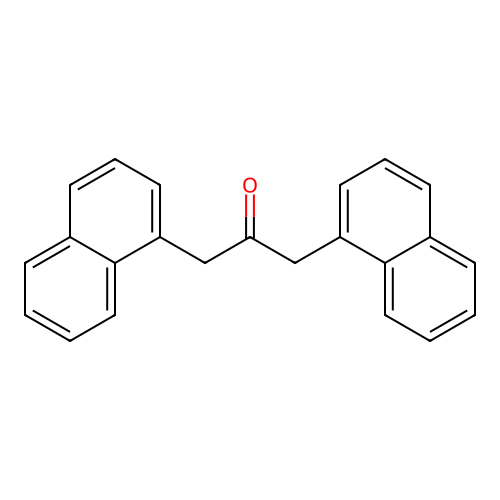 1,3-Di(naphthalen-1-yl)propan-2-one structure
