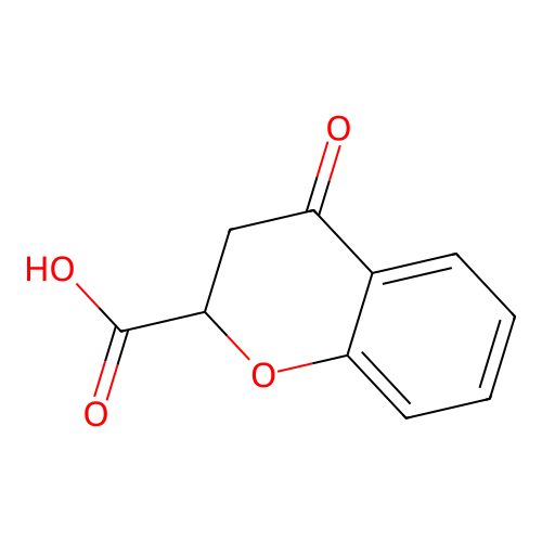 4-oxo-3,4-dihydro-2H-1-benzopyran-2-carboxylic acid structure