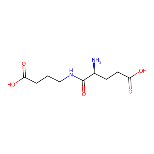 4-(γ-谷氨酰胺基)丁酸 structure