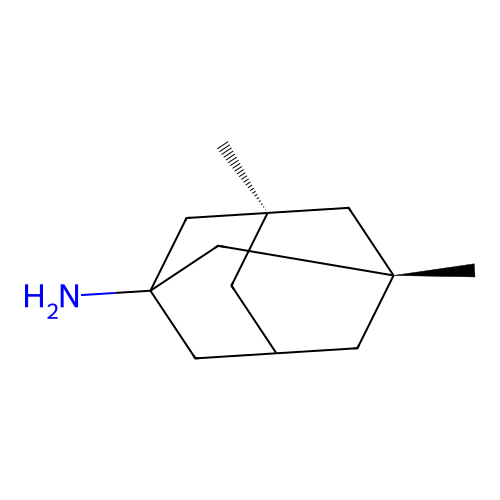 (3R,5S)-3,5-二甲基-1-金刚烷胺 structure