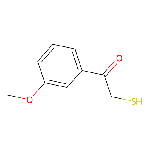 1-(3-Methoxyphenyl)-2-sulfanylethanone structure