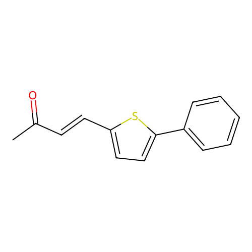 4-(5-Phenylthiophen-2-yl)but-3-en-2-one structure