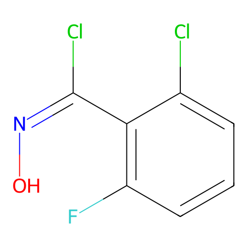 2-Chloro-6-fluorophenylchlorooxime structure