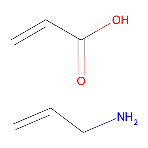 Prop-2-enoic acid--prop-2-en-1-amine (1/1) structure