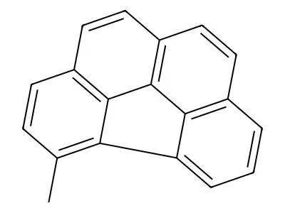 Benzo(ghi)fluoranthene, methyl- structure